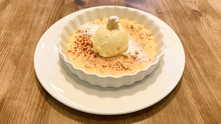 自家製 アイスクリームブリュレ